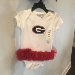 UGA Girls Onesie 18m New with Tags